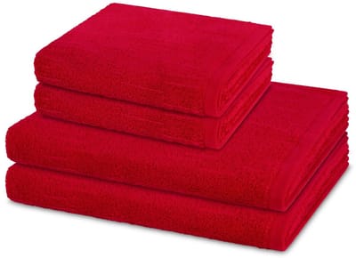 Ross Sonstiges 2 X handdoek 2 X douchehanddoek - in set 4 pack Premium