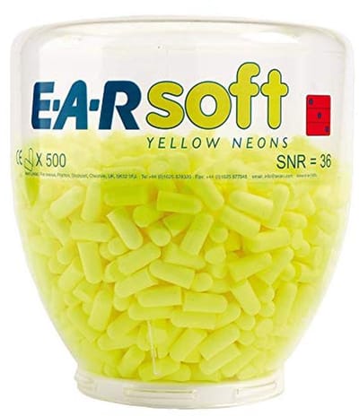 Geel Oordopjes Navulset voor One-Touch Dispenser - 36dB - 500 Stuks