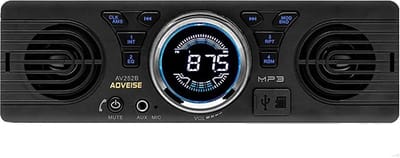 Auto MP3 Autoradio - JQSW-AV252R95 - Ingebouwde Luidsprekers met Bluetooth - Voor in de Auto
