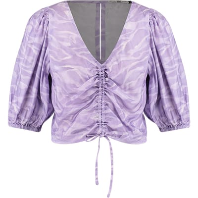 America Today Ivy Lilac Maat: M | Blouses Outlet | Dames | Paars
