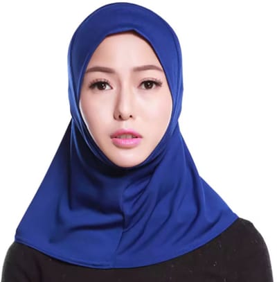 Actie4you® - Hijab – Schouderlengte – Hoofddoek – Islamitisch – Muts- Donker Blauw