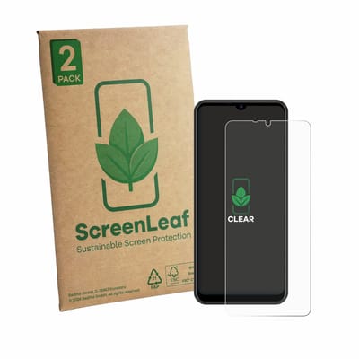 2 Stuks Screenprotector voor Invens NOTE TK02 - Hoogwaardige Beschermfolie transparant