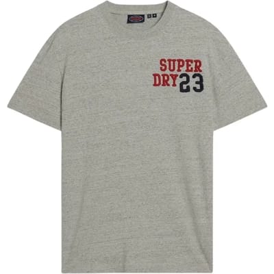 Superdry - Geborduurd Superstate Athletic T-shirt met logo - Heren - T-shirts