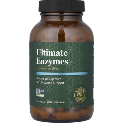 Global Healing, Enzymes Ultimes, 120 Gélules