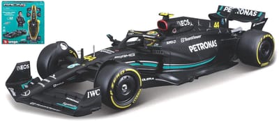 Bburago Mercedes-Benz Amg - Modelauto - Schaal 1:24 - Zwart/Turquoise