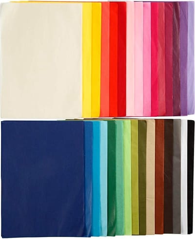 Tissuepapier, A4, vel 210x297 mm, 17 gr, 30x10 vel/ 1 doos | vloeipapier | zijdepapier
