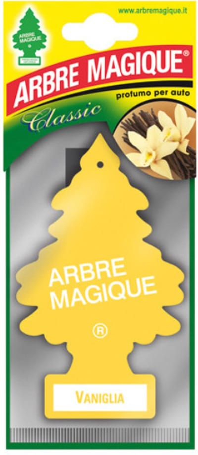 Vanille Arbre Magique Geurboom luchtverfrisser voor in de auto Vaniglia – Car Parfum – Geurboompje – Geurbooster – Wonderboom – Geurverfrisser – Nieuwe Auto – Autogeur – Autoparfum – Geurblad