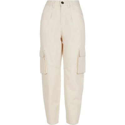 Urban Classics - Ballon Fit Twill Cargobroek - Taille, 29 inch - Beige