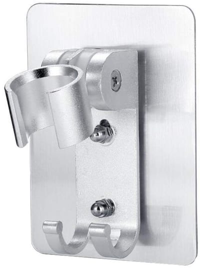 Dailygoody - Sterke Zelfklevende Douchekop Houder - Verstelbare Douche Wand Houder - Handheld Douchekop Hanger - Douchekop Bidet Sproeier Beugel - Ges