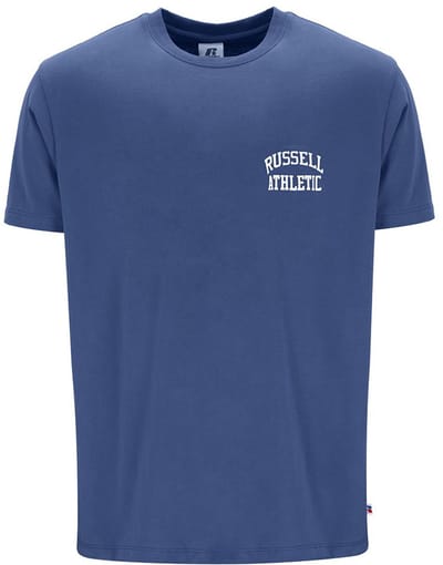 Russell Athletic Emt E36011 T-shirt Met Korte Mouwen Blauw S Man
