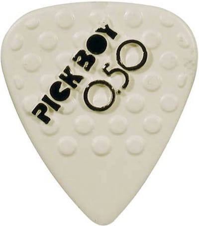 Pickboy GPCER-050 0.50 Mm Keramische Plectra 50-Stuks Per Pak Voor Elektrische Gitaar