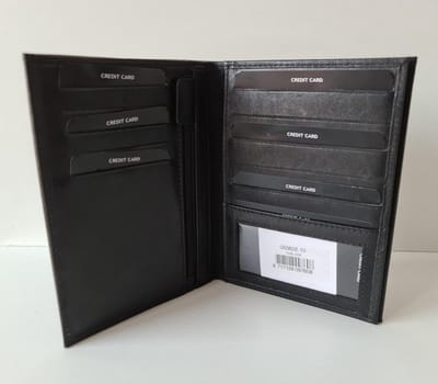 Patchi - Pasjesmap - Creditcardhouder - Documenten - Zwart