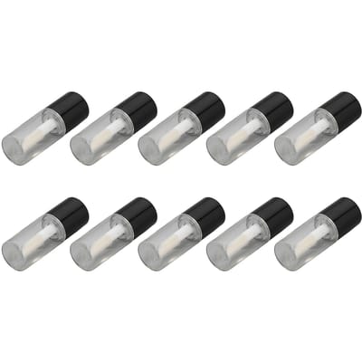 10 stuks 1,5 ml Lipgloss Tube Mini Herbruikbare Transparante Lege Lipgloss Containers voor Lippenstift Sample Lippenbalsem gray