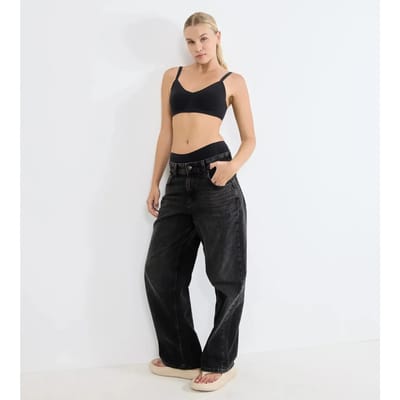 Sloggi ZERO Feel Pure Soft bra Dames Beha - ZWART