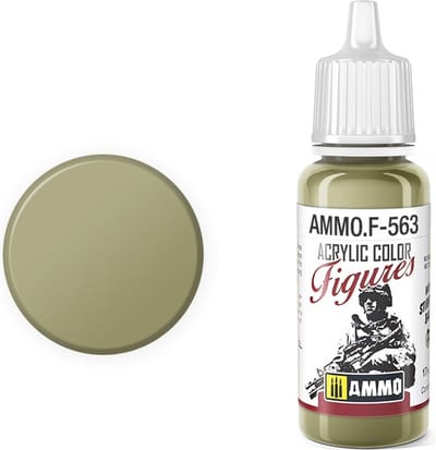 AMMO by Mig Jimenez Hobbyverf Acrylverf - MIG F563 Figure Paints - Buff - Acryl - 17ml Verf flesje - 17 ml