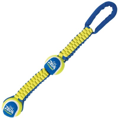 Zeus Fitness T-bal dubbel tug met 2 ballen