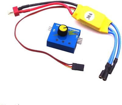 Motortoerentalregelaar - Borstelloze Regelaar - Krachtige Bediening - 3 Fases PWM - 11x1x13 cm