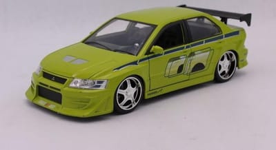 Jada Toys 1/24 Mitsubishi Lancer EVO VII uit de film 2Fast2Furious