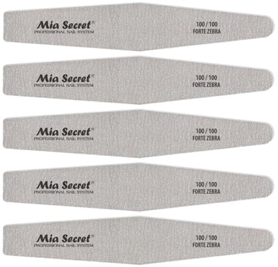 Forte Zebra Diamond Nagelvijl 100/100 Roze (5stuks)