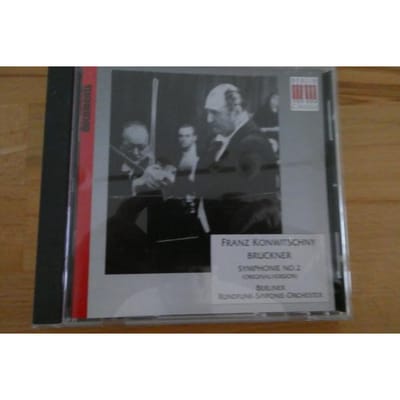 CD ANTON BRUCKNER - RUNDFUNK-SINFONIEO - Symfonie nr. 2 C-mineur 0091732BC Berlin Classics 1996 Duitsland Klassiek Gebruikt