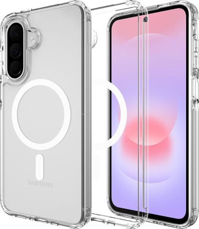Just in Case hoesje geschikt voor Samsung Galaxy A27 - Compatibel met MagSafe - Military Grade Backcover - Transparant