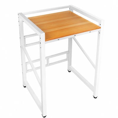 Novari - Opbergrek - Wasmachine kast - Wasmachine kast wasdroger kast - Wasmachine meubel - Verstelbaar - 73×63×105cm - Tot 350kg