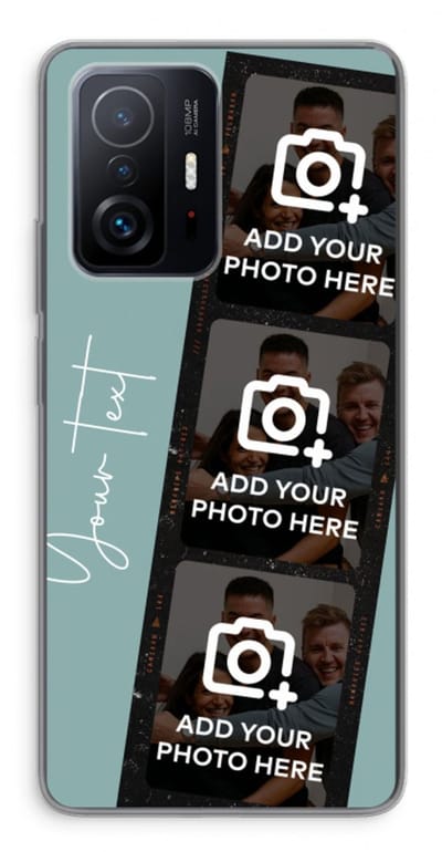 Gepersonaliseerd - Case Company® - Hoesje geschikt voor Xiaomi 11T hoesje - Filmrol N°1 - Soft Cover Telefoonhoesje - Bescherming aan alle Kanten en Schermrand