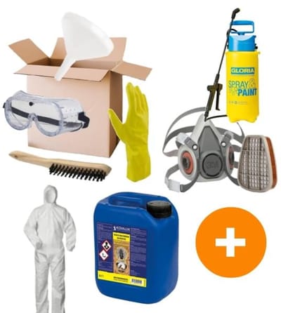 Bestrijdingspakket Perfacs (5000 ml) met grote drukspuit - 40 m2 - Compleet Bestrijdingspakket