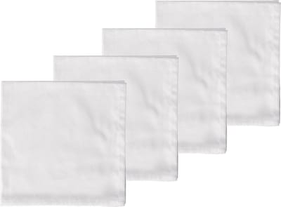 Södahl Tiles Damask Stoffen servetten 45 x 45 cm 4 stuks Optical white