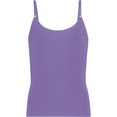Meisjes 1-pack Singlet Effen