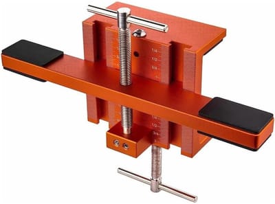Kastdeurmal - Deurscharniermal - Kastdeuren Monteren - Verstelbare Steunarm - 5.08 cm dikte - Aluminium