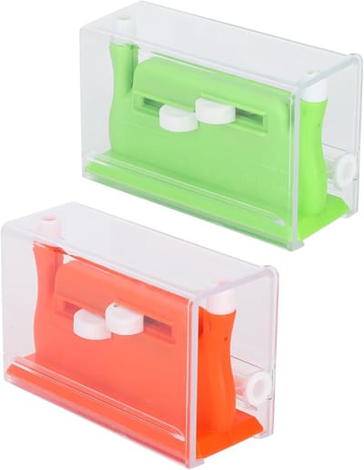 Automatische Naaldinrijger - Naaigereedschap - Handsteken Naaien - Dubbele Gat Ontwerp - 12 x 10 x 5 cm