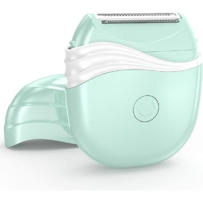 Dames Epilator Elektrisch Scheerapparaat Mini Haarverwijderingstrimmer Draagbare Lichaamshaarverwijderaar Scheermes Oksel Arm Been Haar Epilator groen