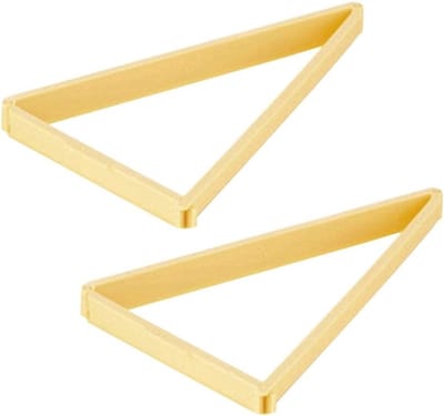 Triangle Croissant Snijder voor Gebak - 2 Stuks Bakvormen voor Taarten, Cupcakes en Koekjes Decoratie