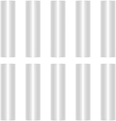 Dailygoods- Schoenveters Reparatie - 10 Stuks - Transparant - Plastic Tips - 2,5x0,5 cm - Geschikt voor Sneakers - Schoenaccessoires