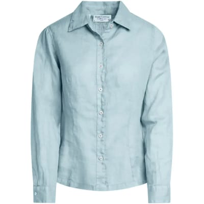 Damenlinnen lange mouwen blouse Haris Cotton Essentials