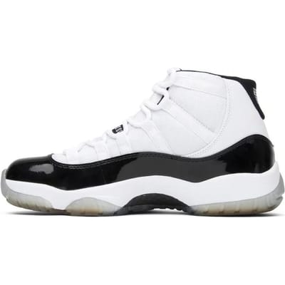 Baskets Homme Air Jordan 11 Retro Concord 2011 Blanc Noir Dark-Concord 378037-107 42.5 white