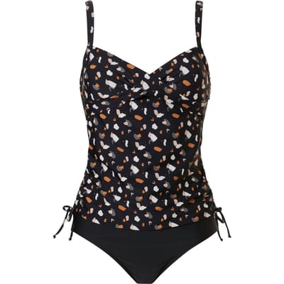 Pastunette Beach - Maat 44 - Spots - Tankiniset - Zwart