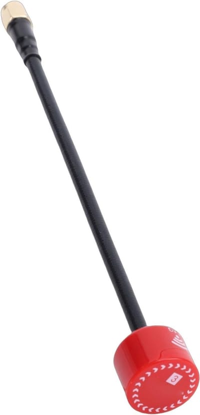 FPV Antenne - Signaalversterker - Videotransmissie - 3DBi Hoge Versterking - 150 mm - Zwart