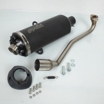 Pot d échappement Polini pour Scooter MBK 125 Tryptik 190.0057 Neuf