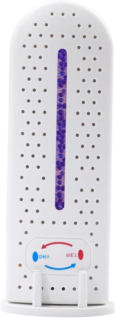 Draadloze Ontvochtiger - Kleine Vochtvreter - Ruimte Droog Houden - Visueel Venster - 16.8x5.8 cm - Wit