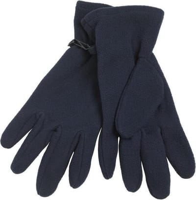 Myrtle Beach Volwassenen Unisex Microfleece Handschoenen (Marine)