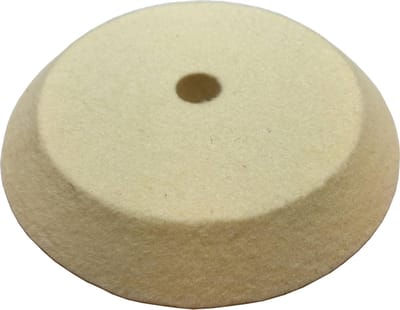 WIVAMAC Viltschijf spits 100 x 12 mm, d 12 mm