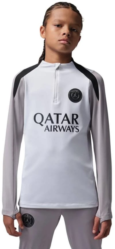 Nike Paris Saint-Germain Strike Trainingstrui 2025/2026 - Grijs/Zwart/Wit - Maat XS (122-128) - Kids