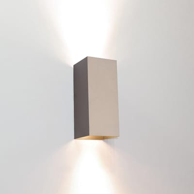 Artdelight - Wandlamp Dante 2 lichts 15,5 x 6,5 cm champagne