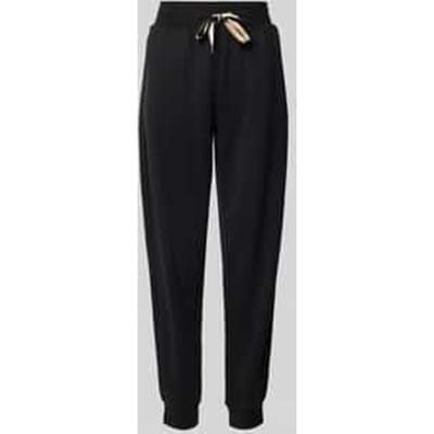 Relaxed fit sweatpants met tunnelkoord, model 'STRIPE'