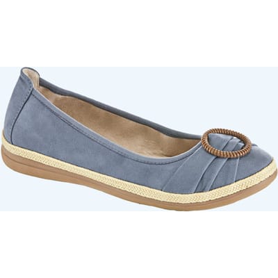 Ballerina's - lichtblauw - Gr. 36 van Goldner Fashion