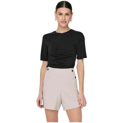 T-shirt Korte Mouw Only 15346602-BLACK
