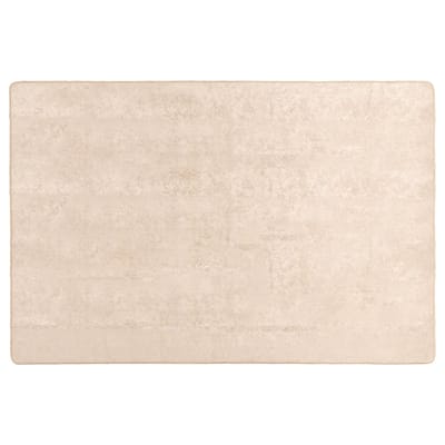 vidaXL - Tapijt - Runner - MARSA - Crèmekleurig - 120 - x - 170 - cm - Polyester - en - PVC