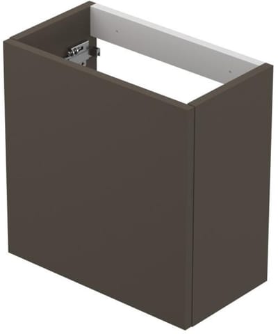 INK - Fontein Onderkast P2O Deur Greeploos Gelakt Universeel Draaiend - 400x220x400 mm - Mat Taupe